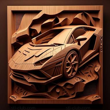 3D мадэль Lamborghini Murcilago (STL)